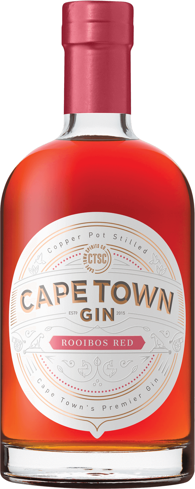 Download Cape Town Rooibos Red Gin Bottle | Wallpapers.com