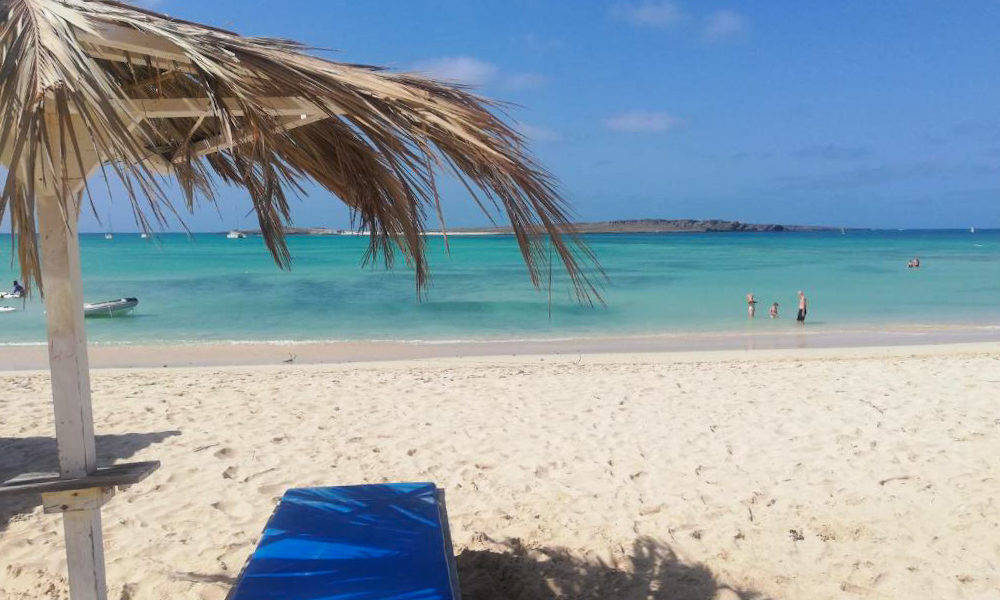 Sillade Playa En Cabo Verde Fondo de pantalla