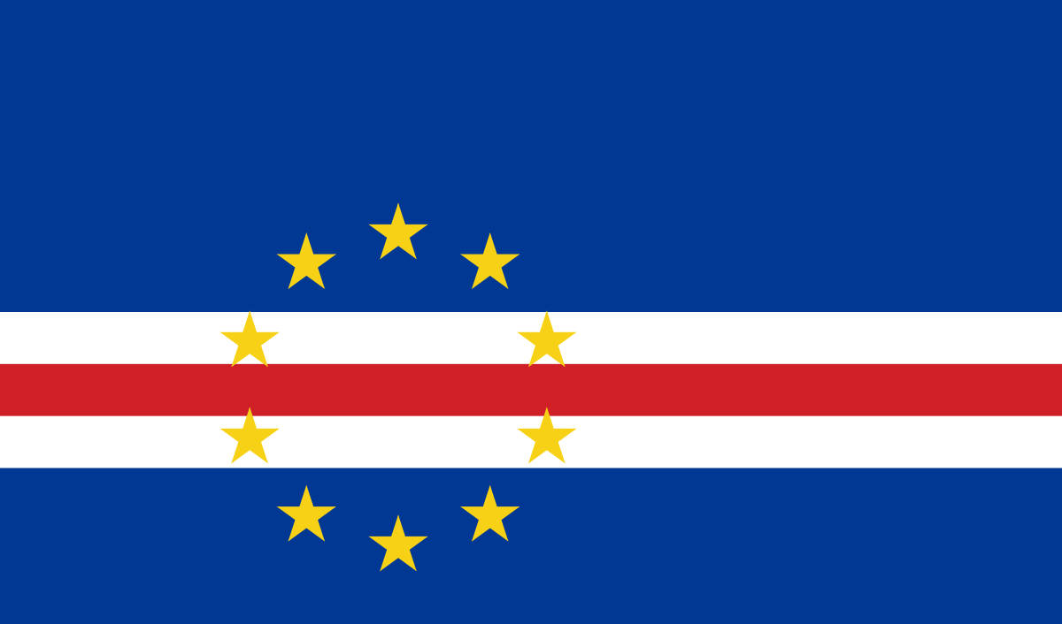 Cape Verde Flag Background