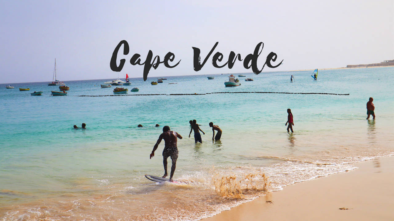 Cape Verde Surfing Picture