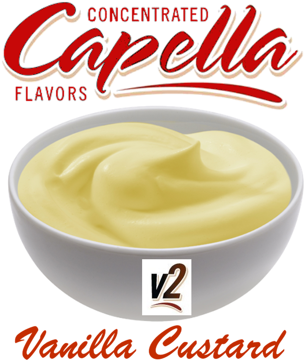 Capella Vanilla Custard Flavor Concentrate PNG