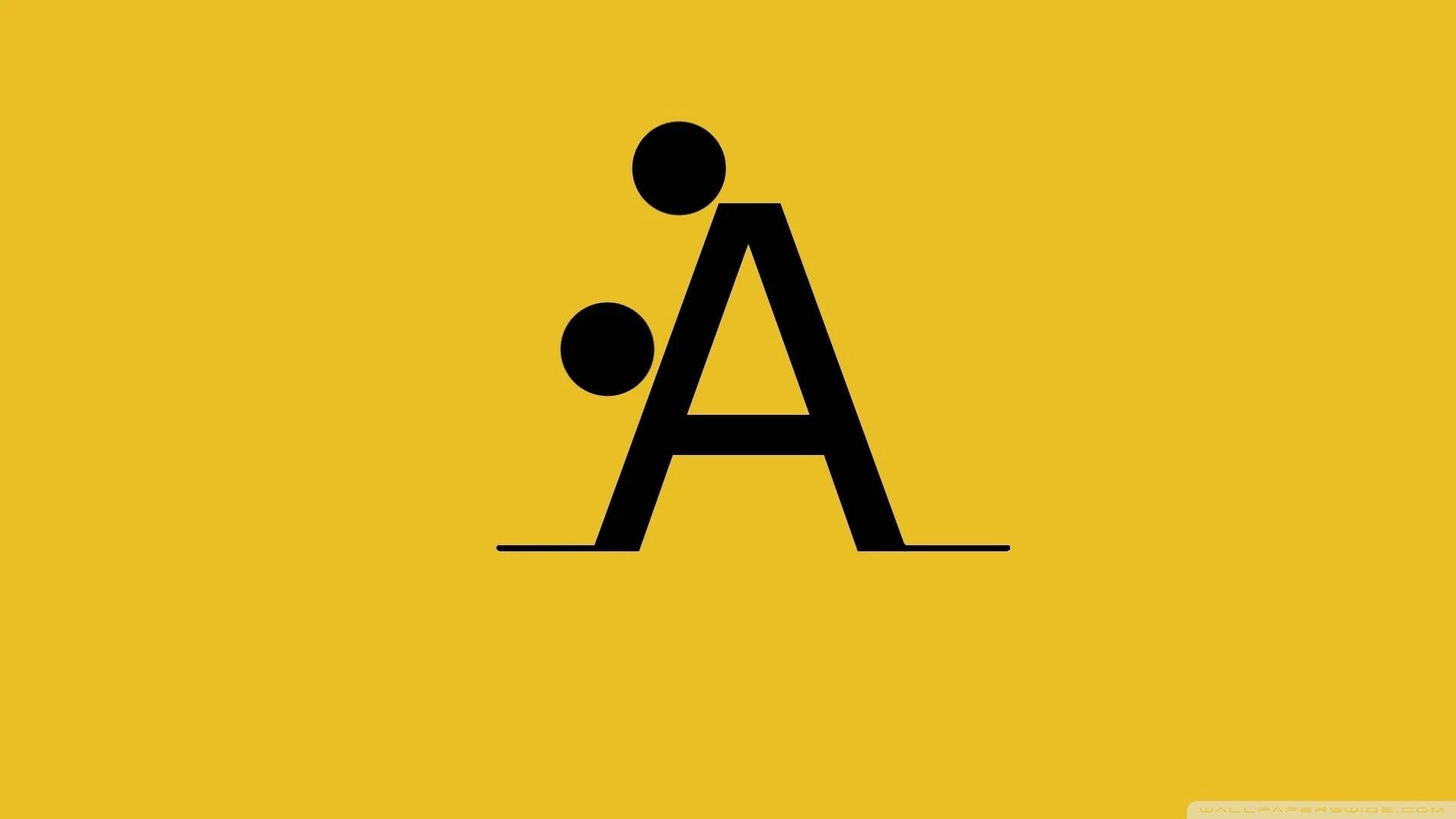 Capital Alphabet Letter A Style Logo Picture