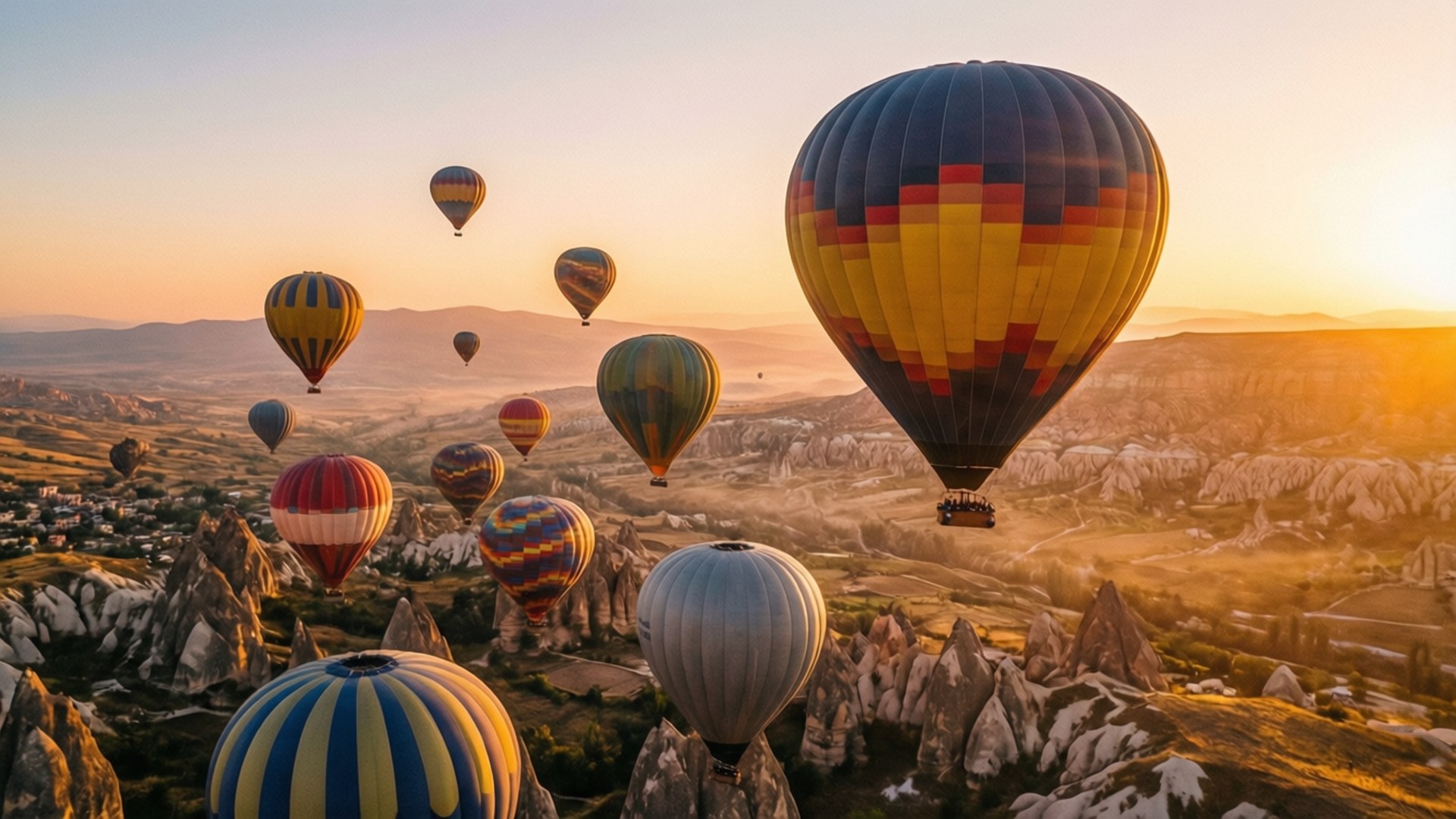 Palloncini della Cappadocia Sfondi