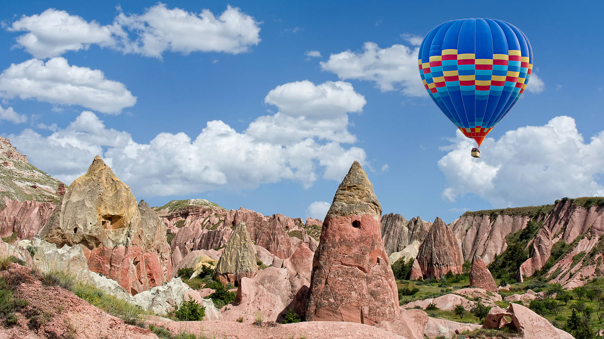 Cappadociablauer Ballon Wallpaper