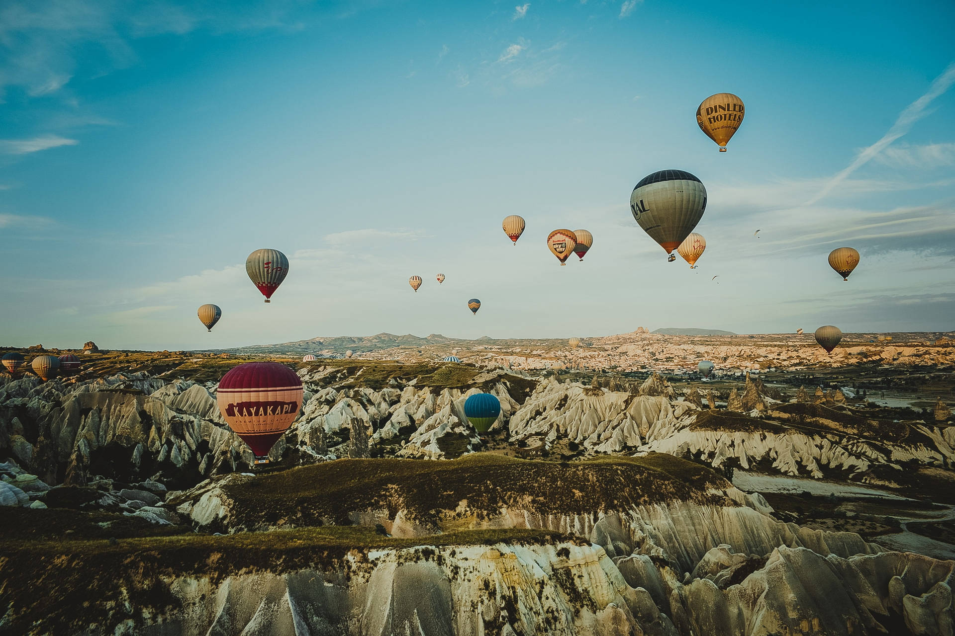 Cappadociaklippen Ballons Wallpaper