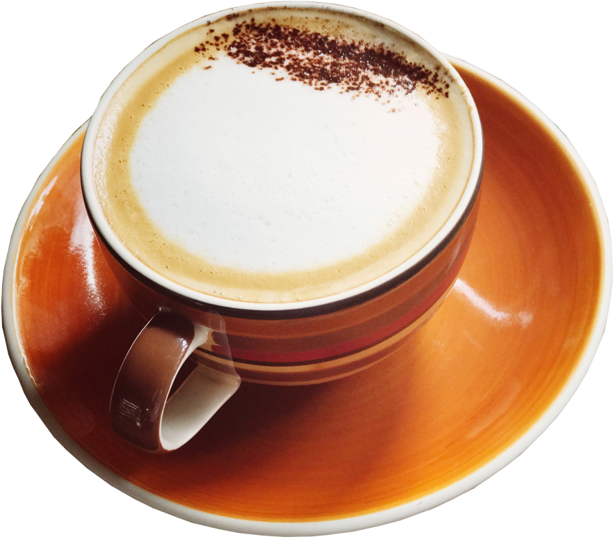 Cappuccinowith Cinnamon Top PNG
