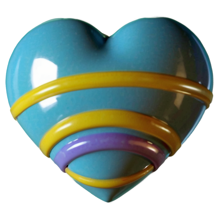 Capri Blue Heart Emoji Png 45 PNG