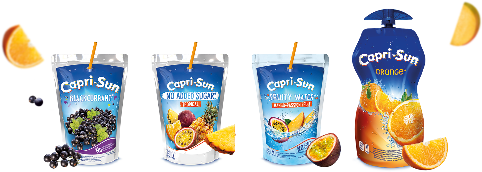 Capri Sun Flavors Collection PNG