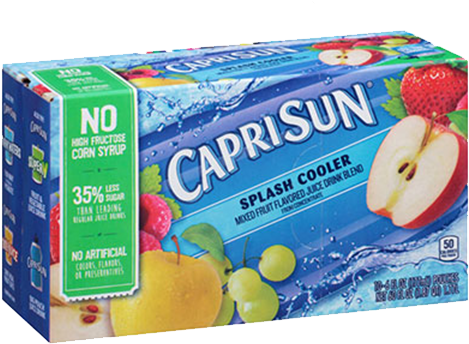 Capri Sun Splash Cooler Box PNG