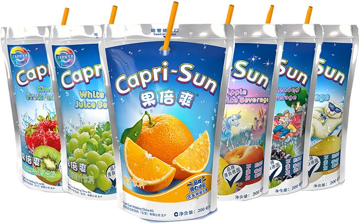 Capri Sun Variety Pack Display PNG