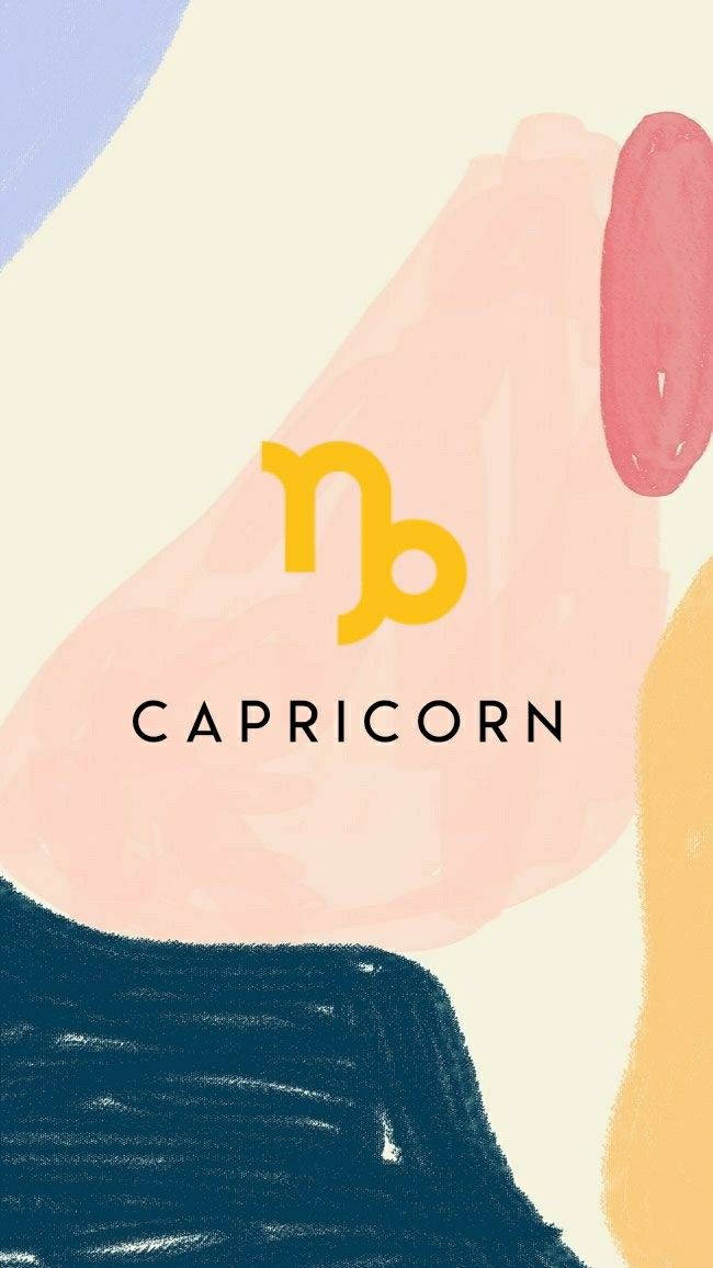Capricorn Abstract Background Wallpaper