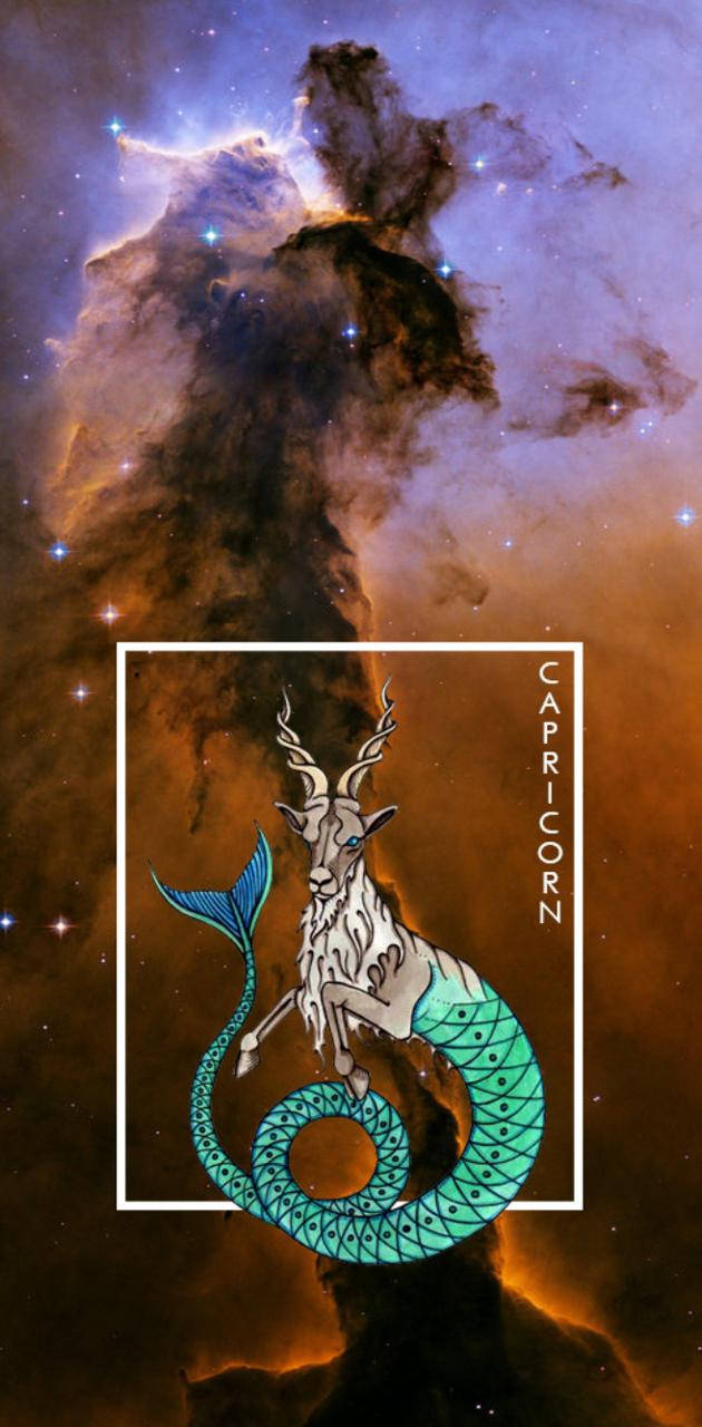 Mysterious Capricorn Astrology Goat Wallpaper