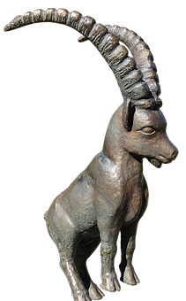 Capricorn Statue Artwork PNG