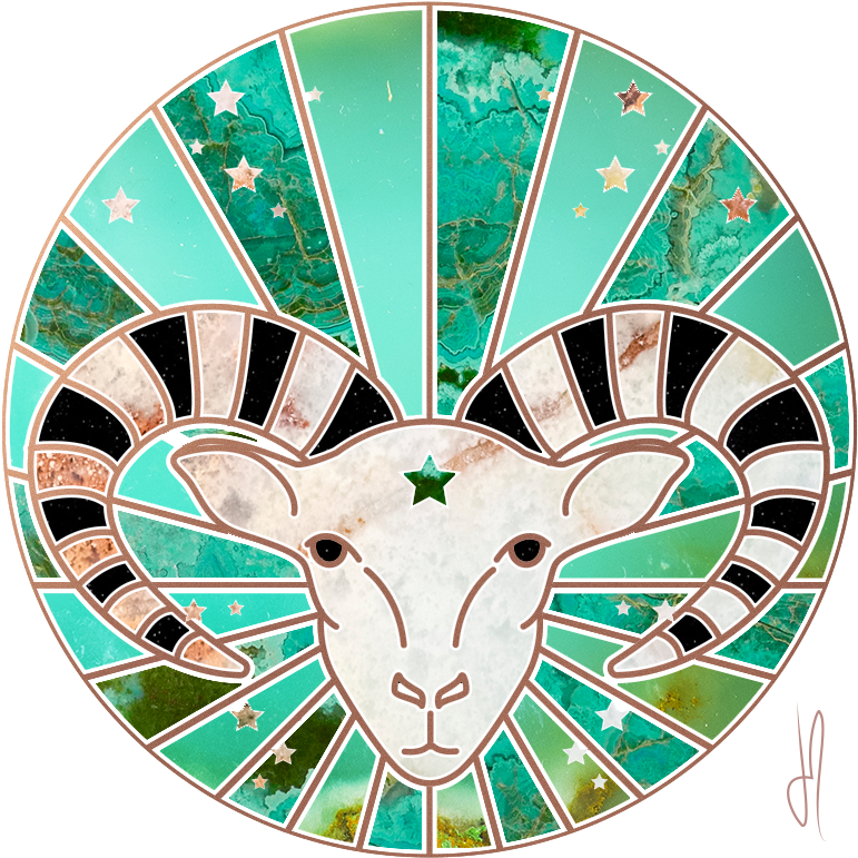 Capricorn Zodiac Sign Artwork PNG