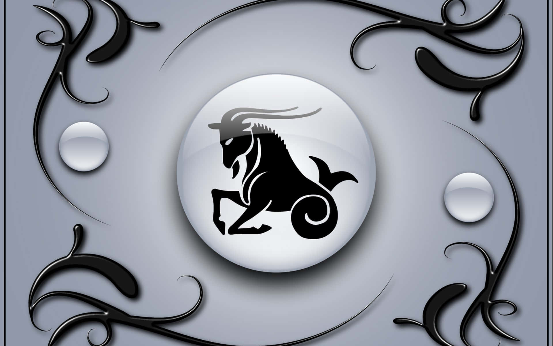 Download Capricorn Zodiac Symbol Art Wallpaper | Wallpapers.com