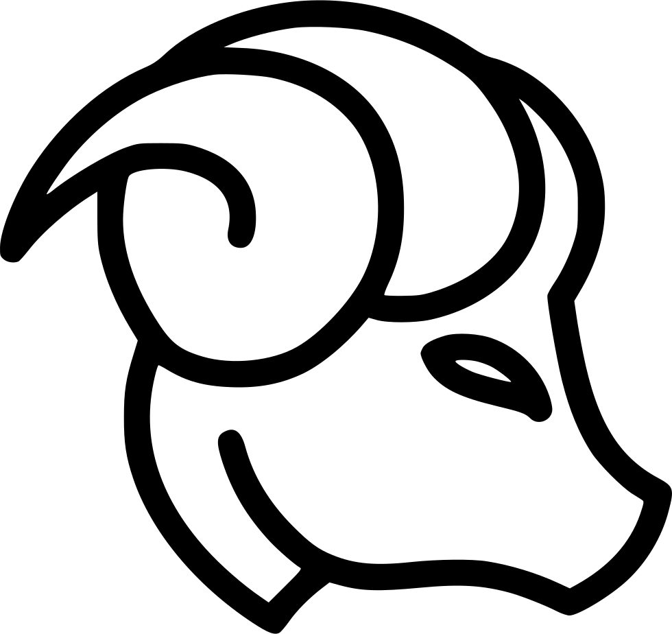 Capricorn Zodiac Symbol Outline PNG