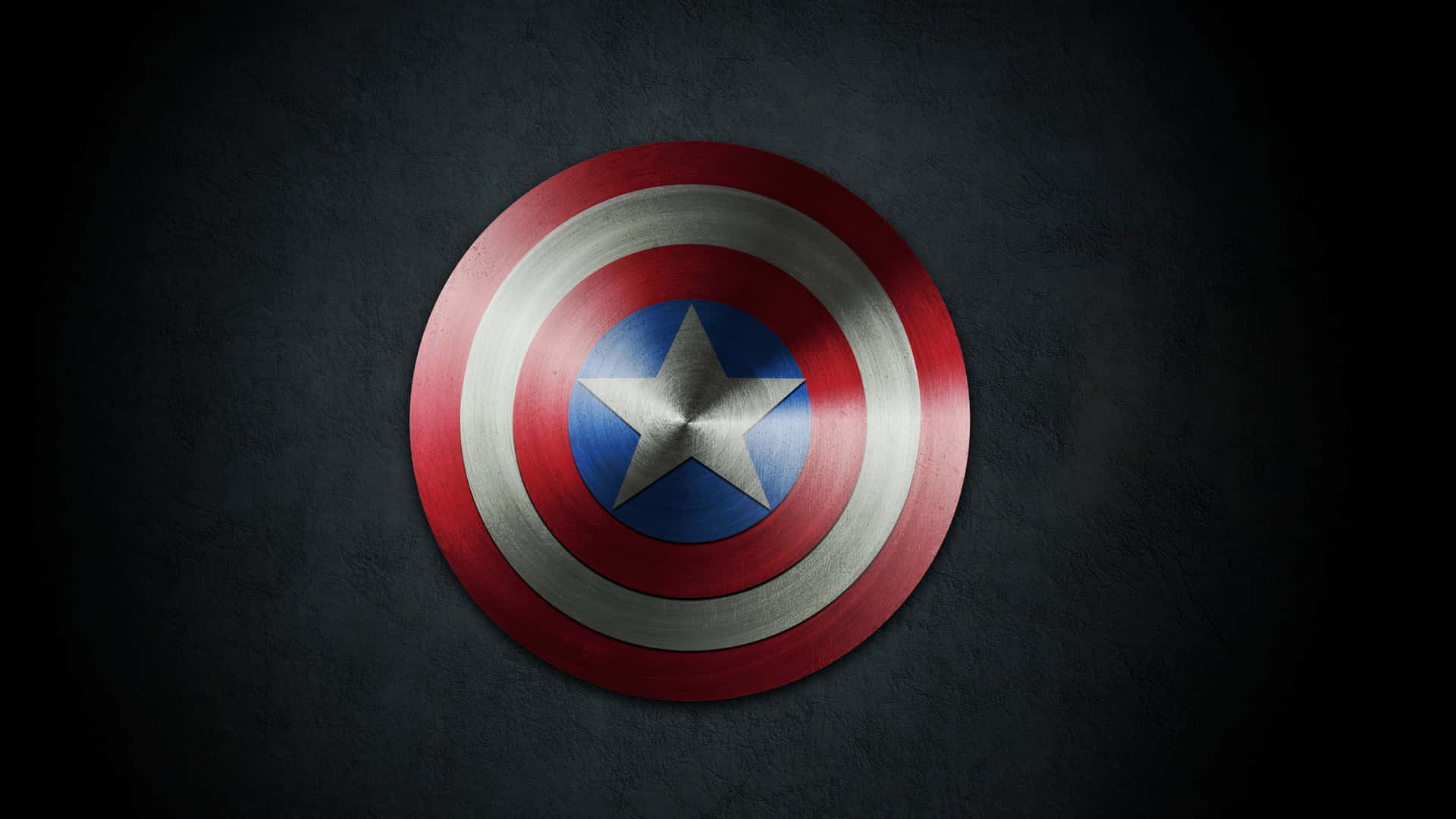 Simple Captain America Shield Background