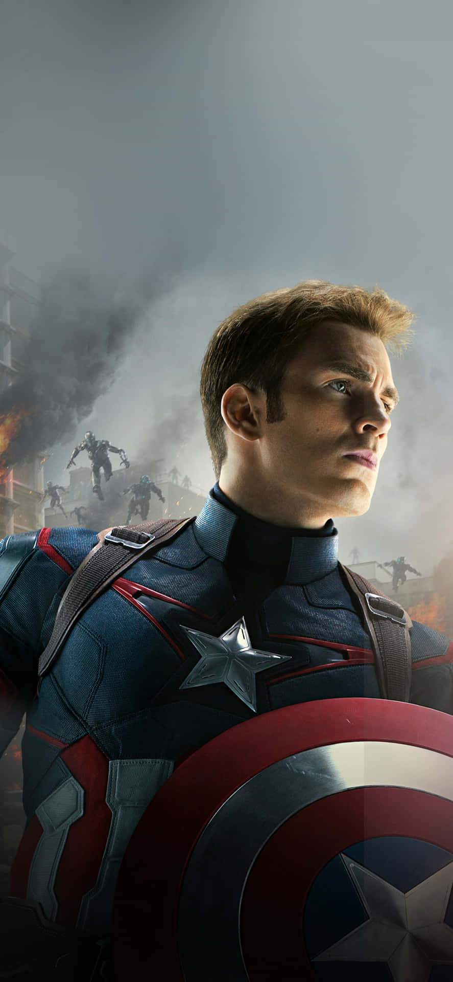 Sfondodi Captain America In Avengers: Age Of Ultron