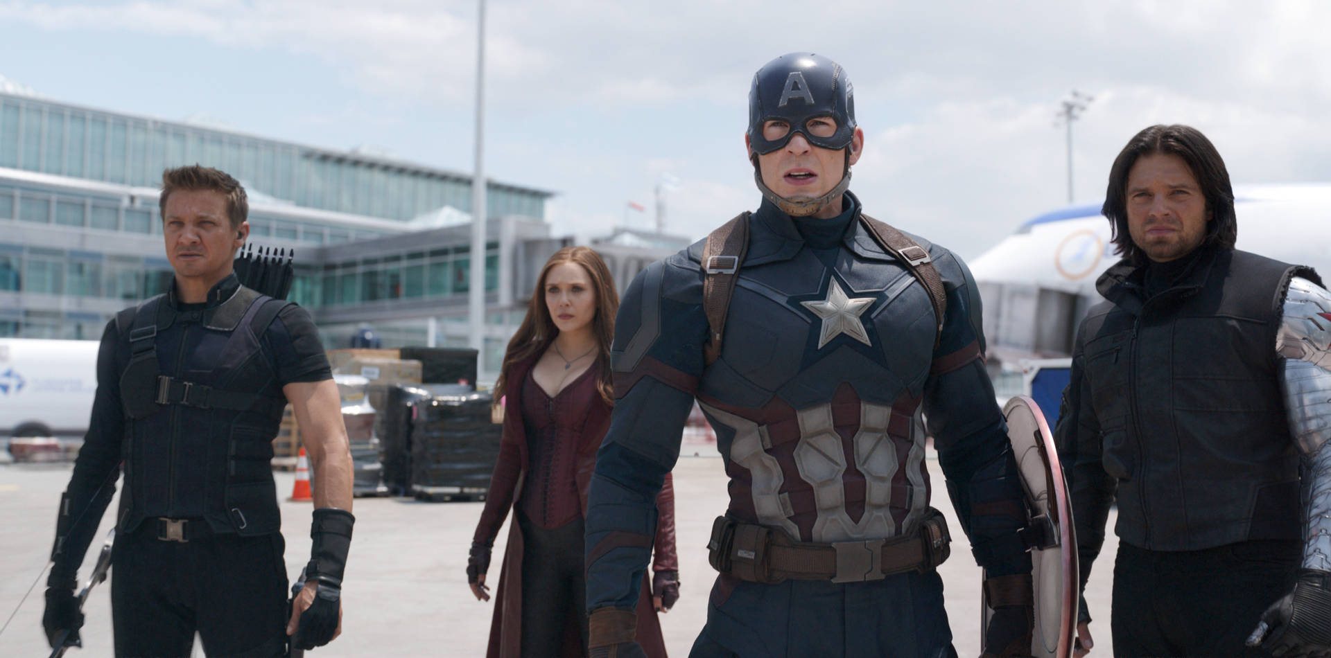 Captain America Civil War Ready For Battle Background
