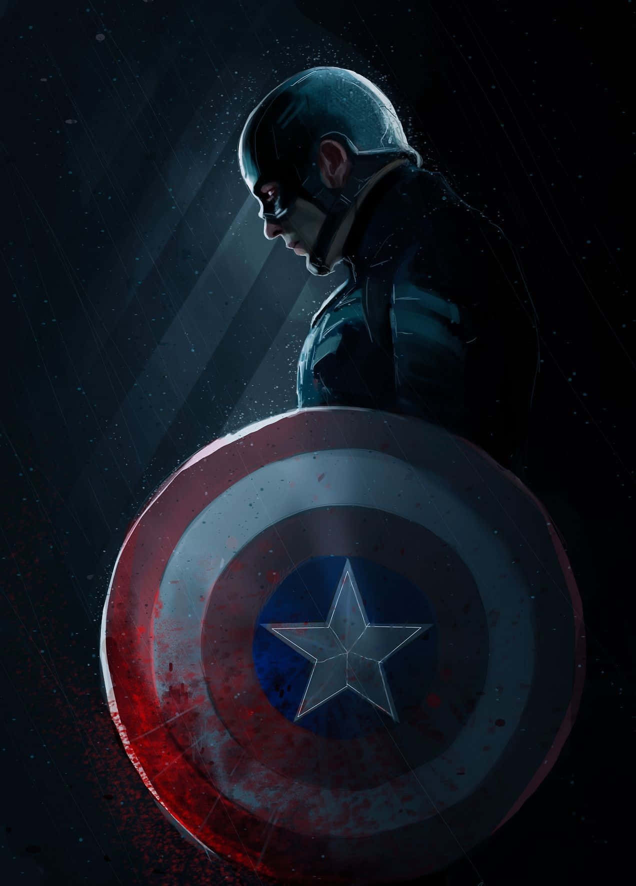 "Reach Your Maximum Potential with Captain America" Wallpaper