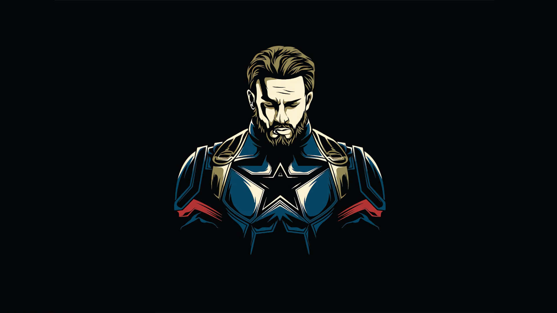 Sfondidi Captain America Per Computer O Smartphone. Sfondo