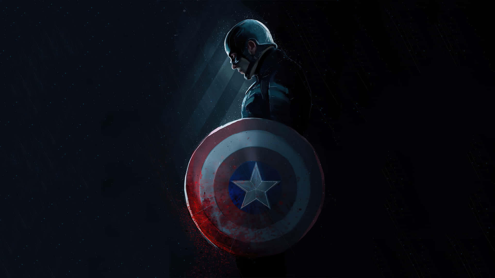Gåmed Captain America Och Rädda Världen! Wallpaper