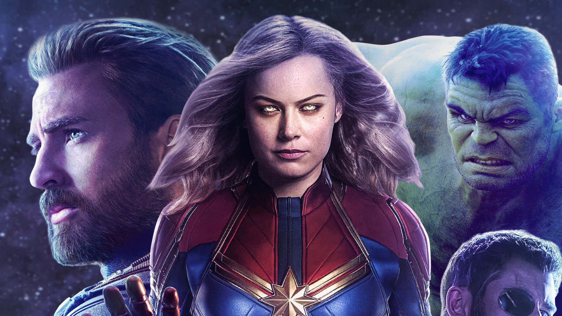 Superheltensteve Rogers Spiller Hovedrollen I Marvel Studios' Captain America: Endgame. Wallpaper