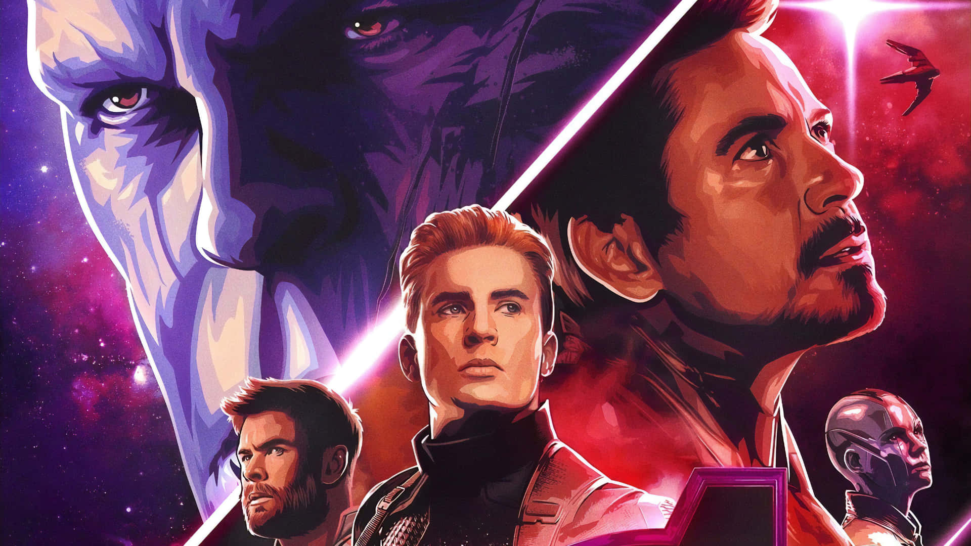 Captainamerica Unisce Gli Avengers In Un Epico Scontro Finale Di Endgame Sfondo