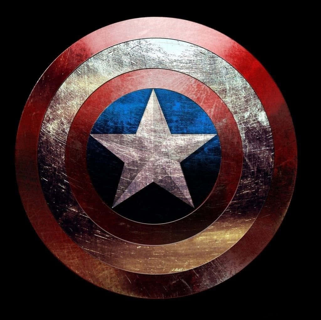 Wallpaper 4k Captain America Minimal Logo Wallpaper