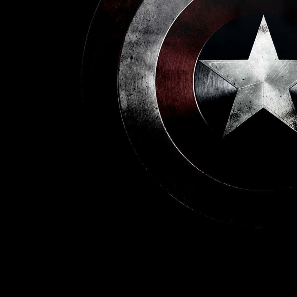 "The Patriarch of Shield – Captain America Logo" Wallpaper