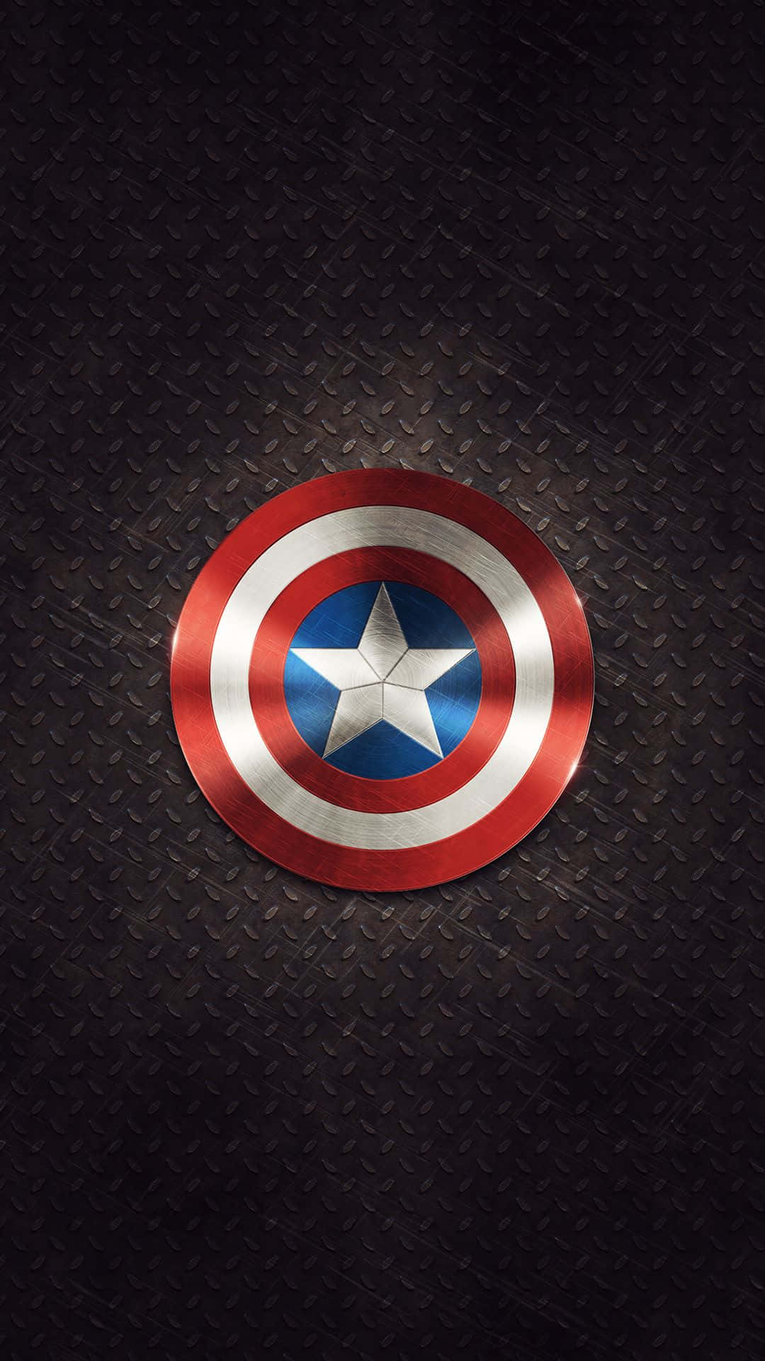 Elicónico Logo Del Capitán América Fondo de pantalla