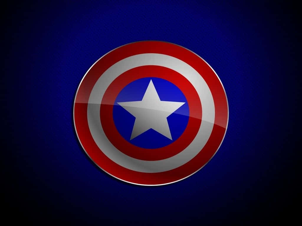 Elescudo De América - Logo De Captain America Fondo de pantalla