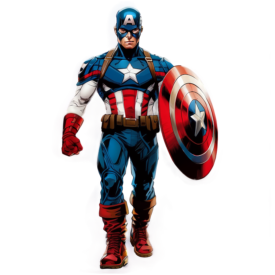 Captain America Marvel Comics Png Nms PNG