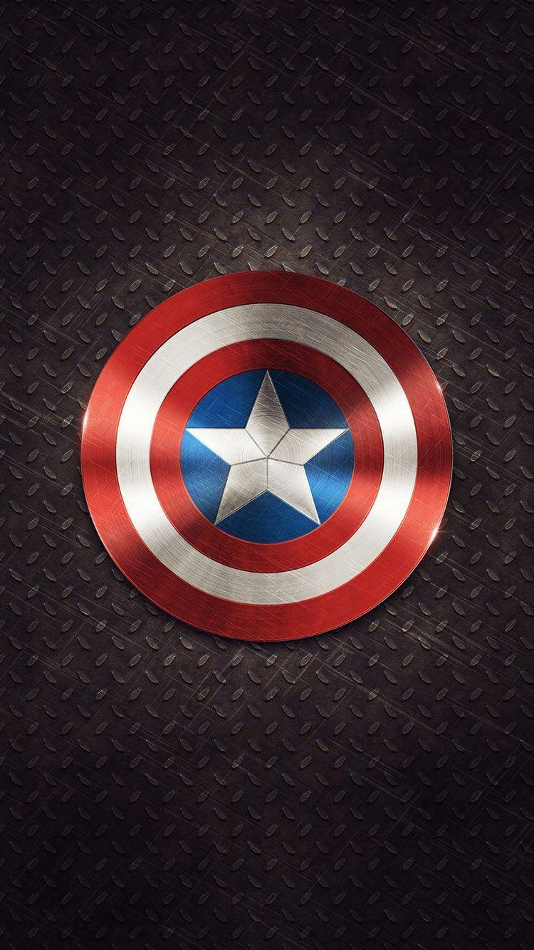 Captain America Mobile Steel Floor Wallpaper