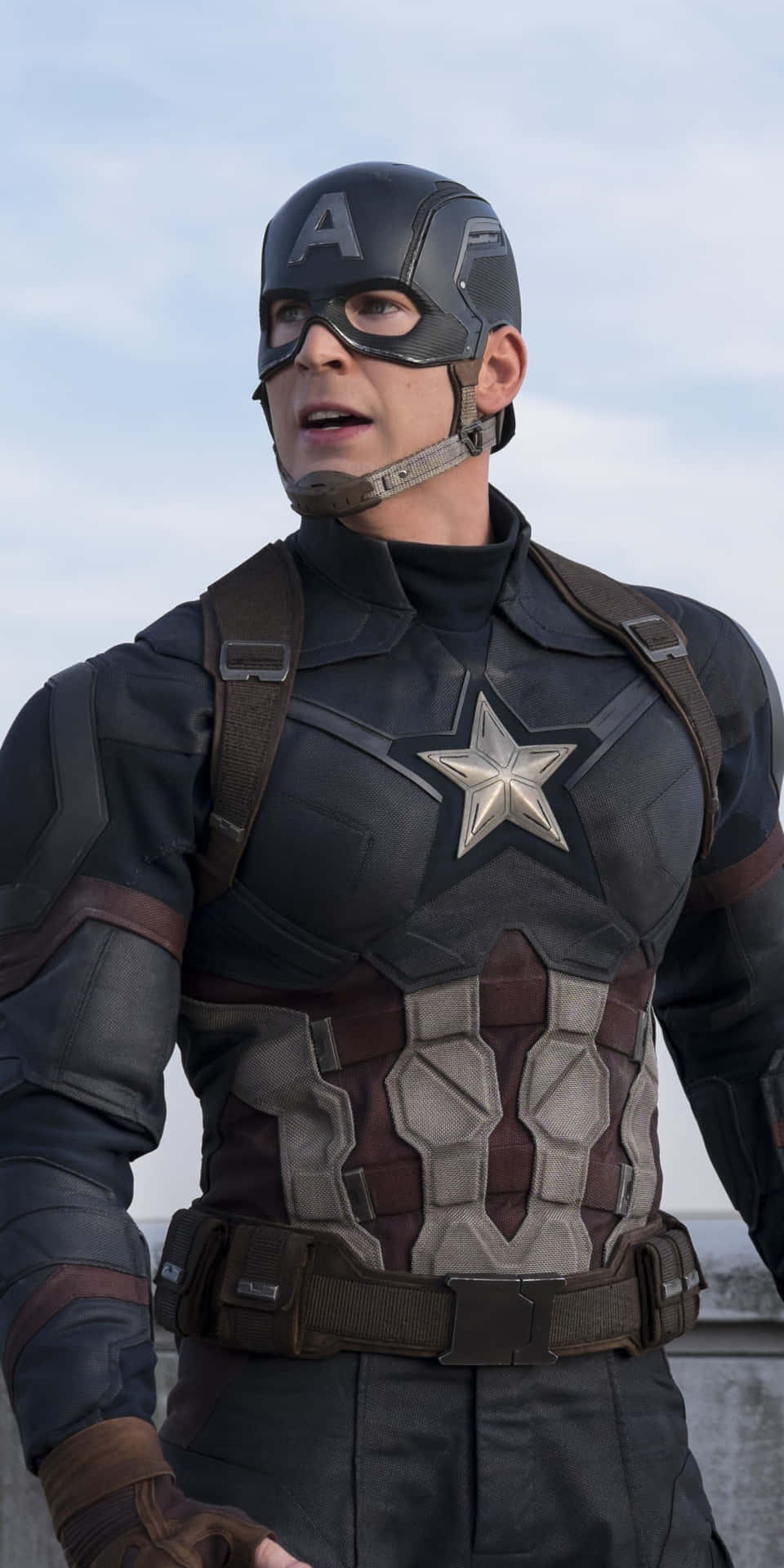Bildcaptain America, Hjälte Från Avengers. Wallpaper
