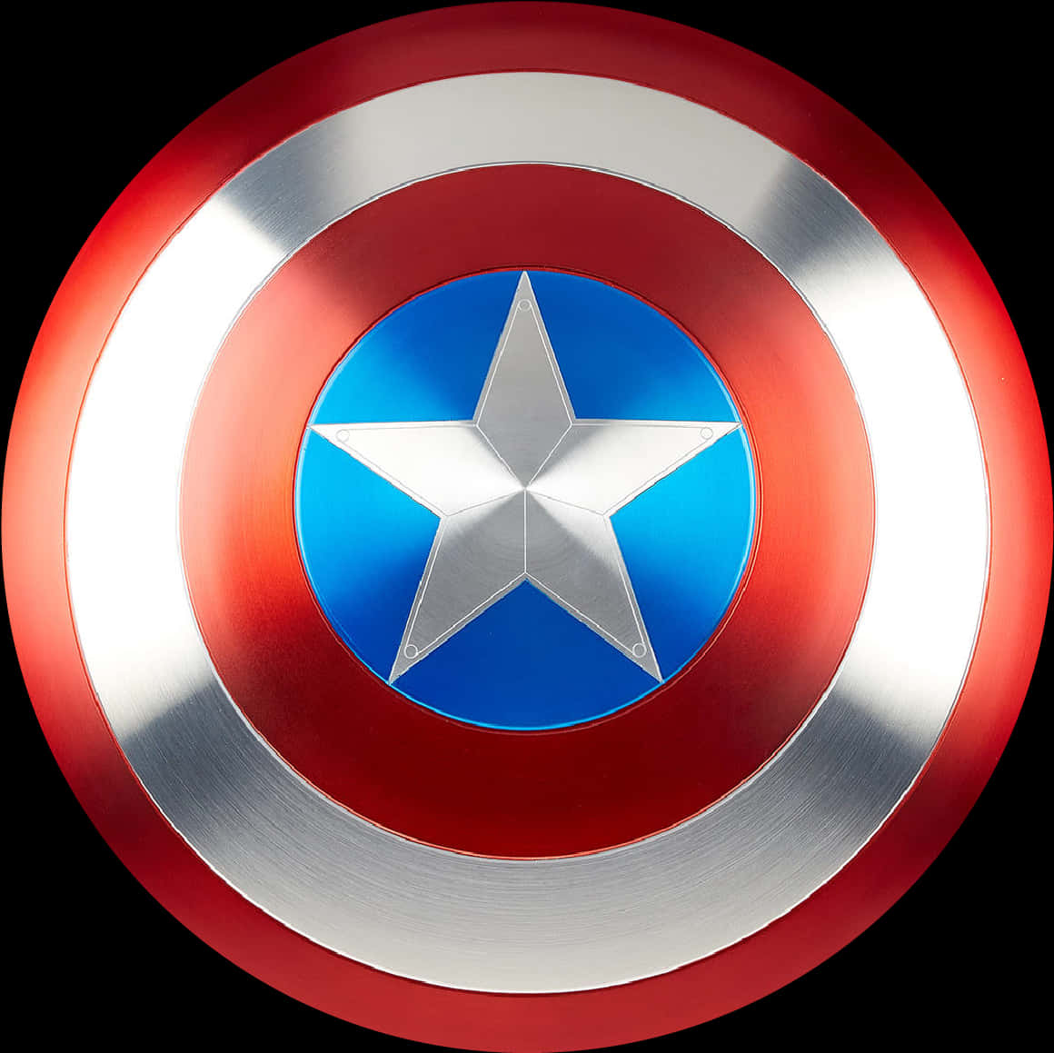 Captain America Shield Iconic Symbol PNG