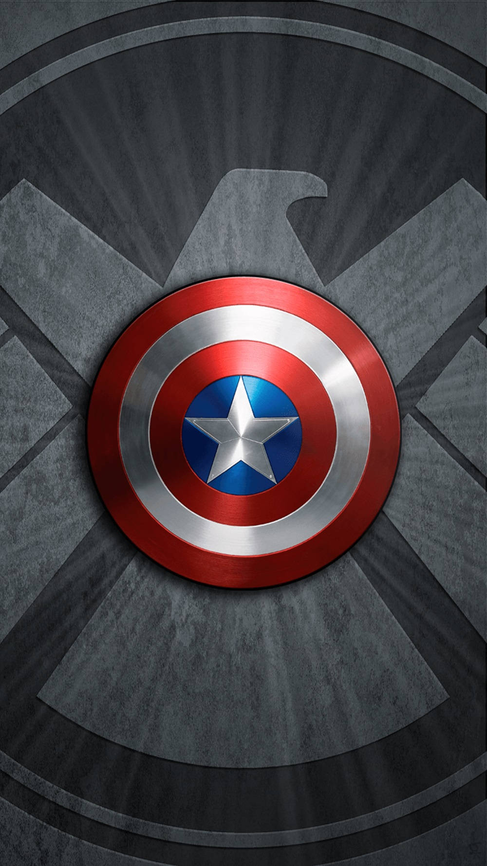 Captain America Shield iPhone SHIELD Logo Wallpaper