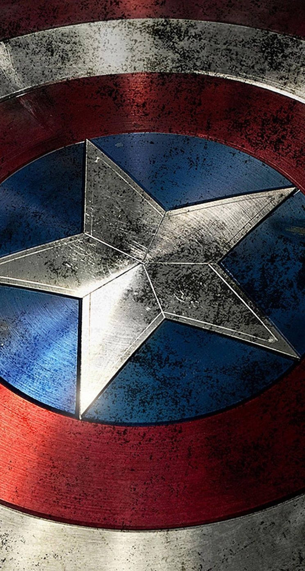 Captain America Shield Iphone Stainless Steel Wallpaper