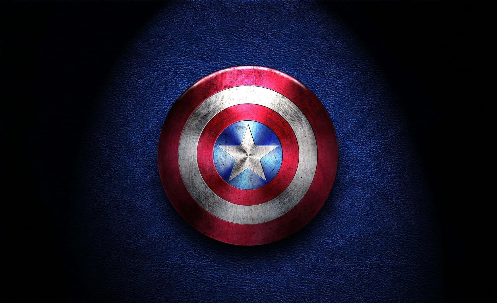 Captain America Shield Spotlight Wallpaper