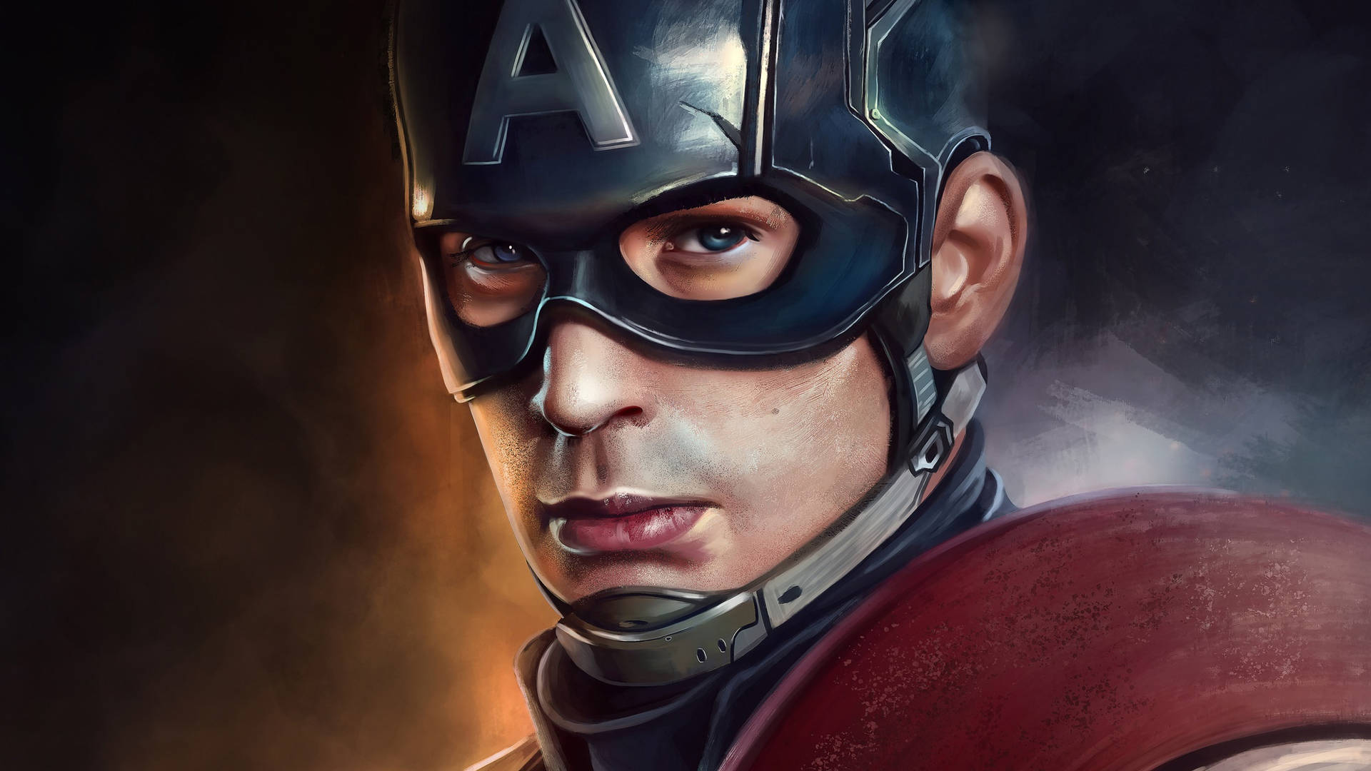 Captain America Superhero Civil War Digital Art Background