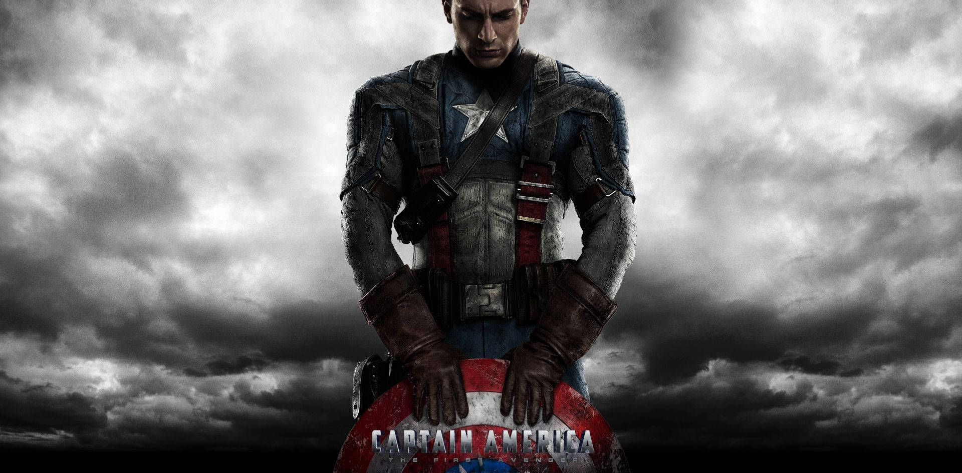 Captain America Superhero Movie Poster Background