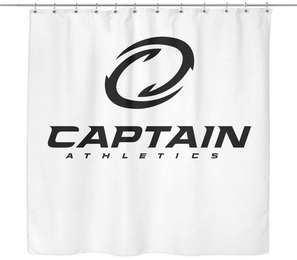 Captain Athletics Shower Curtain PNG