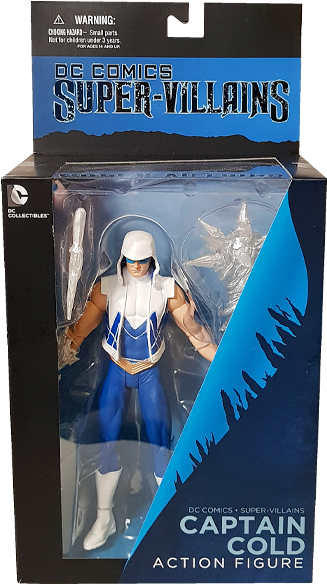 Captain Cold Action Figure Packaging PNG