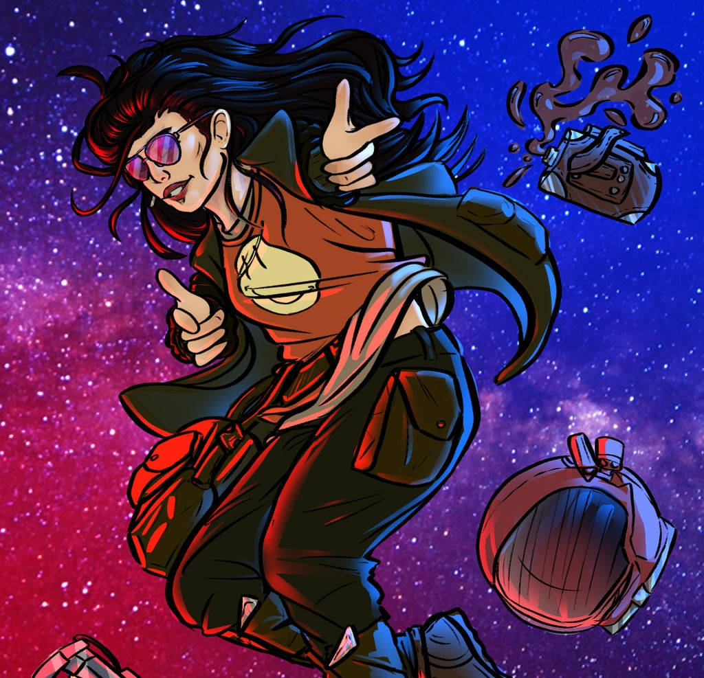 Captainjang Space Sweepers Im Weltraum Wallpaper