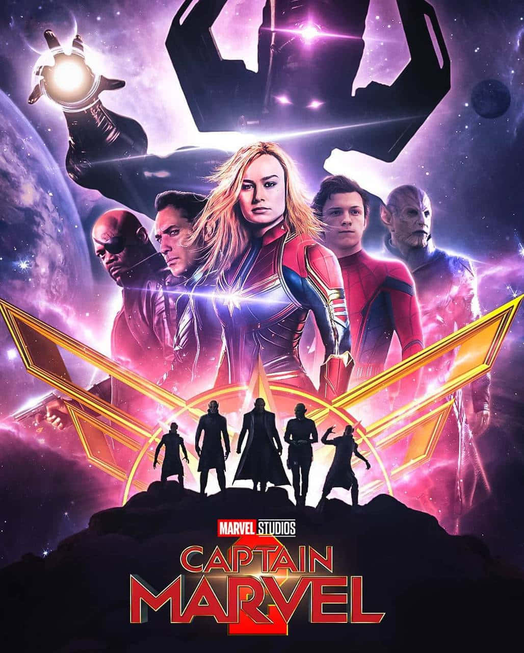 Sieist Zurück! Captain Marvel Kehrt In Der Fortsetzung Zurück, Um Sich Einem Noch Mächtigeren Bösewicht Zu Stellen. Wallpaper