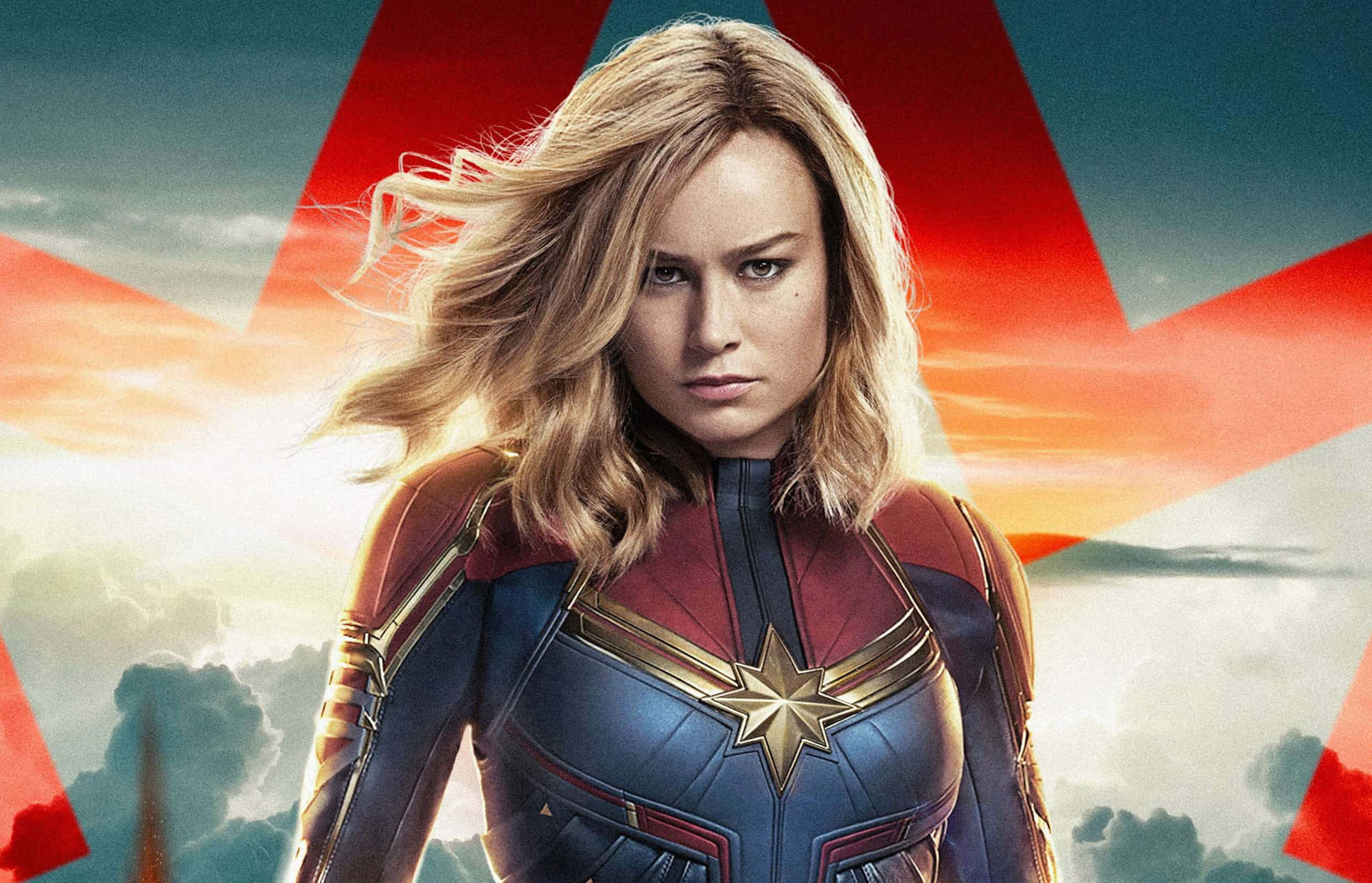 Brie Larson In Captain Marvel 2 \_ Wallpaper