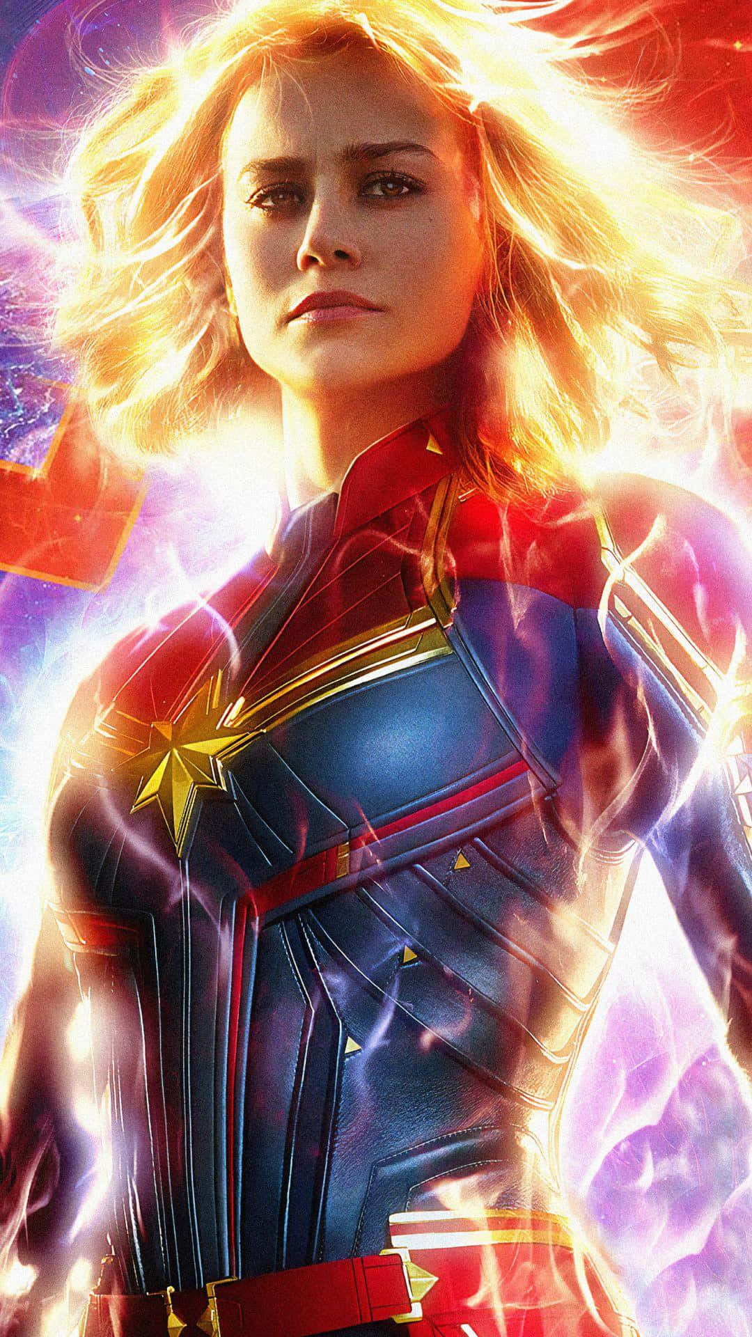 Ready to Fly Higher with Captain Marvel 2 Wallpaper