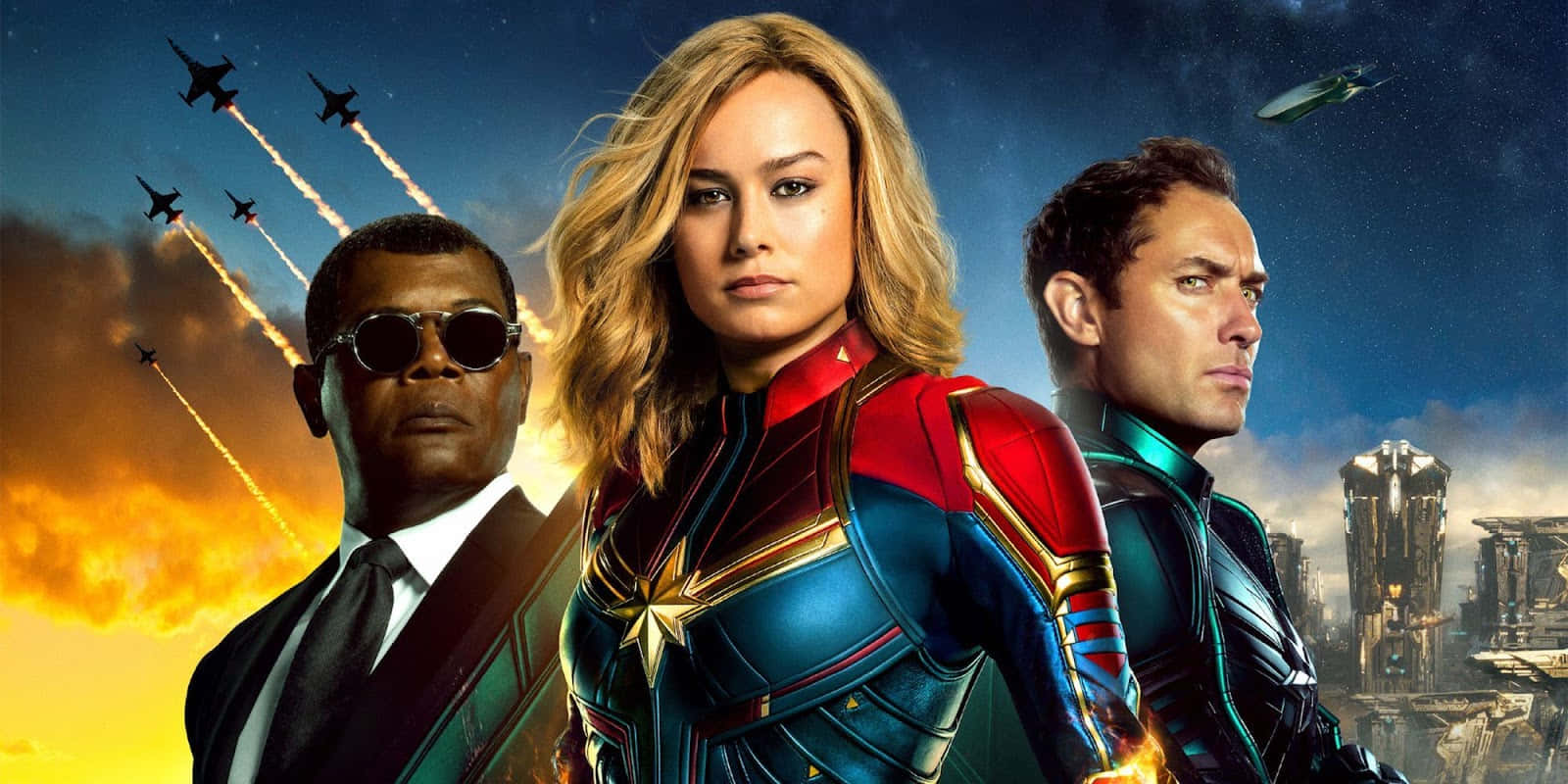Carol Danvers Becomes The Hero Of the Marvel Universe Wallpaper