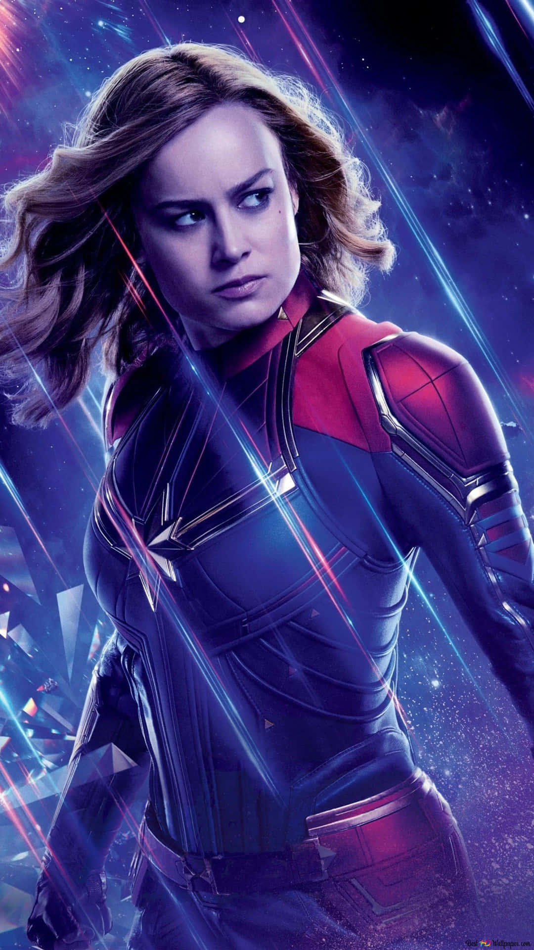 Brie Larson vender tilbage som Captain Marvel i hendes kommende film. Wallpaper
