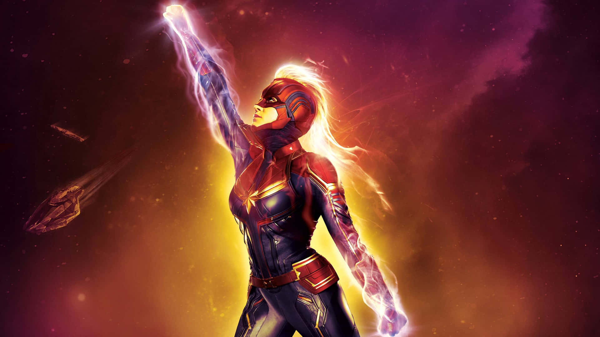 Captainmarvel I Luften